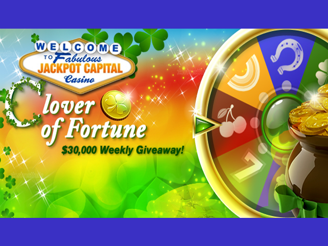 $135,000 Pot of Gold on Offer at Jackpot Capital Casino