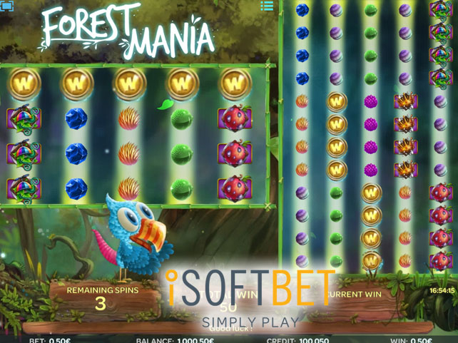 iSoftBet releases Forest Mania