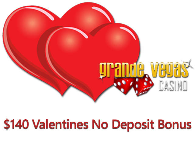 Valentine's Giveaways Galore at Grande Vegas Casino