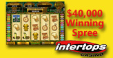 Intertops Casino Player Scoops $40,000 After Amazing Run