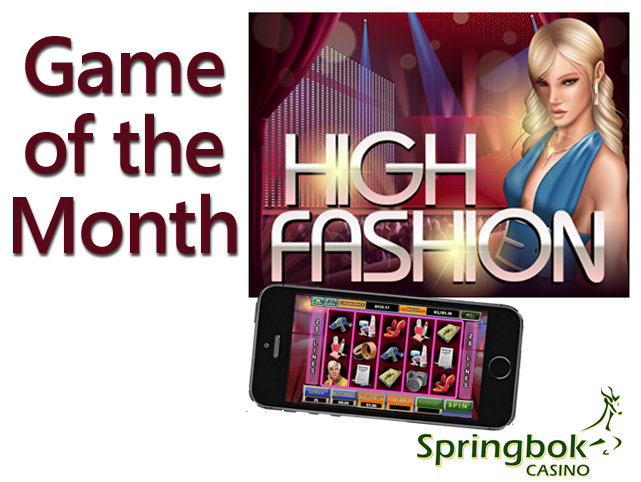 Springbok Celebrates High Fashion with Free Spins and Bonus 