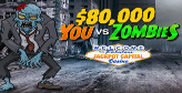 Jackpot Capital Casino offering You Vs Zombies