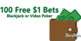 Juicy Stakes offers special reload bonus