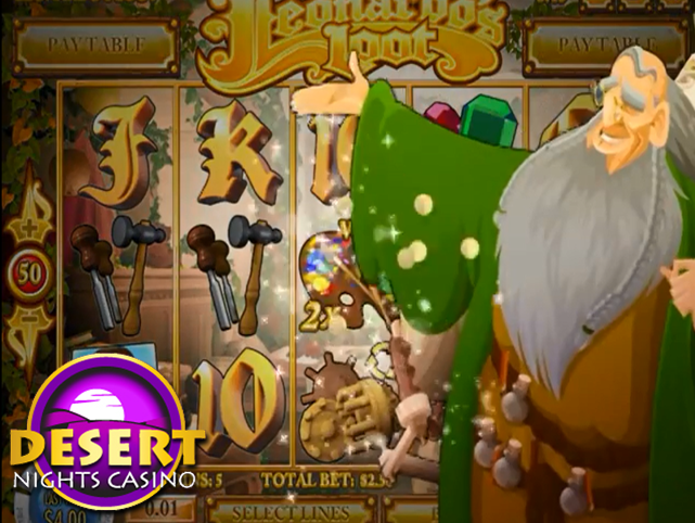 Grab a Slice of Leonardo's Loot at Desert Nights