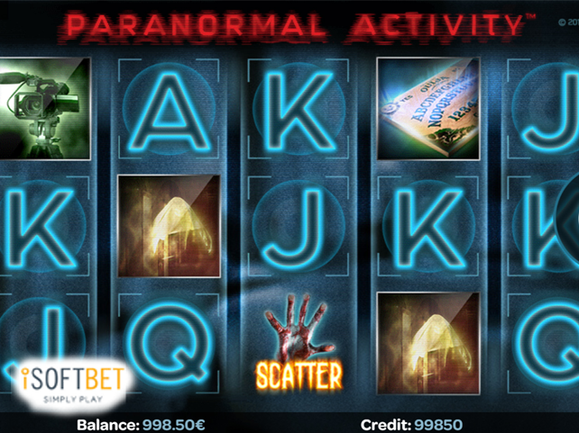 Paranormal Activity slot launched by iSoftBet
