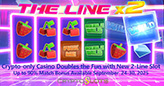 CryptoSlots Doubles the Fun with the Launch of The Line x2 Mega Matrix Slot