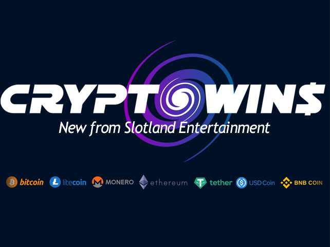 Slotland Launches CryptoWins, a New Crypto-Only Online Casino  with A Huge Selection of Games from Six Games Providers