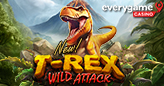 Everygame Casino Players Get 50 Free Spins on New T-Rex Wild Attack with Cascading Symbols and Sticky Wild Reels