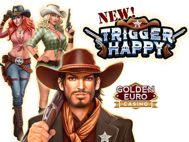 European Online Casino Giving 10 Free Spins on Sexy New Trigger Happy