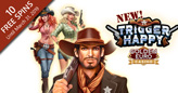 European Online Casino Giving 10 Free Spins on Sexy New Trigger Happy