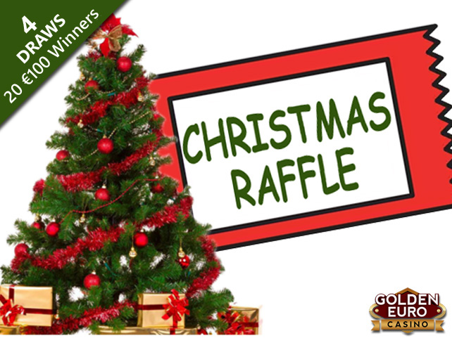 €2000 Christmas Raffles at Golden Euro Casino