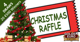 €2000 Christmas Raffles at Golden Euro Casino