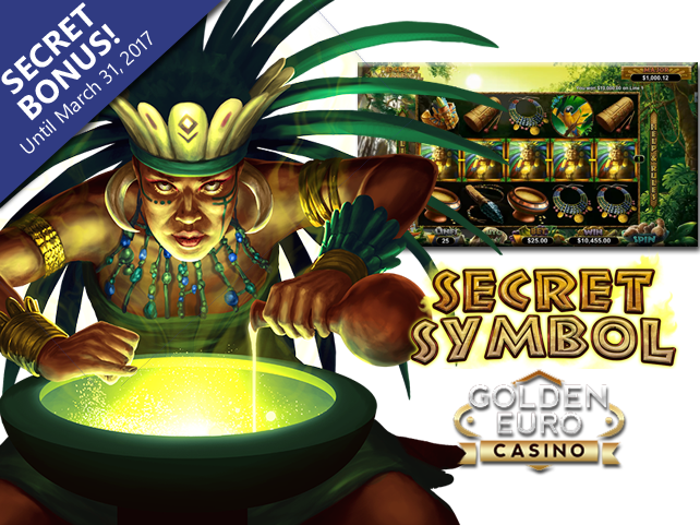 Secret Symbol comes to Golden Euro Casino