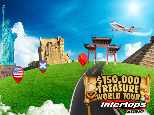 Intertops Casino sets off on a Treasure World Tour