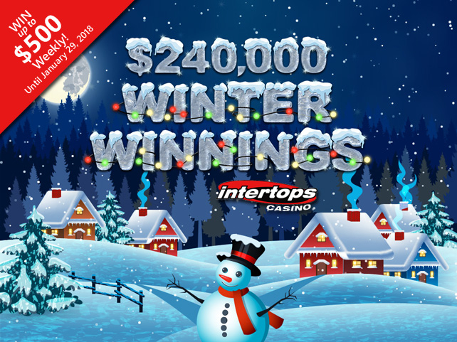 Intertops Casino launches Winter Winnings