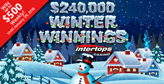 Intertops Casino launches Winter Winnings