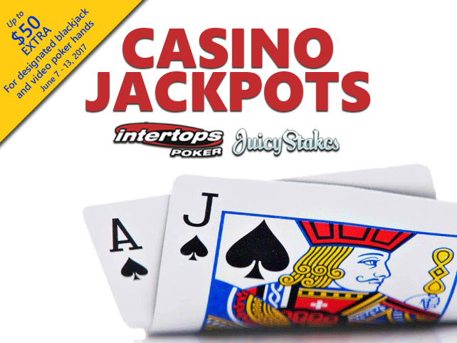 Blackjack and video poker bonuses