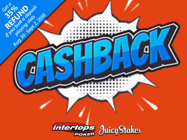 Bust a Deposit This Weekend and Get 35% of Your Last Deposit Back