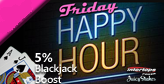 Blackjack promotions continue Friday