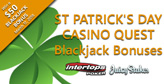 Pair celebrating St Patrick’s Day