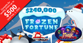 $240,000 Frozen Fortune C-c-casino Bonus C-c-contest at Intertops