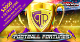 Get 50 Free Spins on Action-Packed New Football Fortunes Soccer Slot from Realtime Gaming
