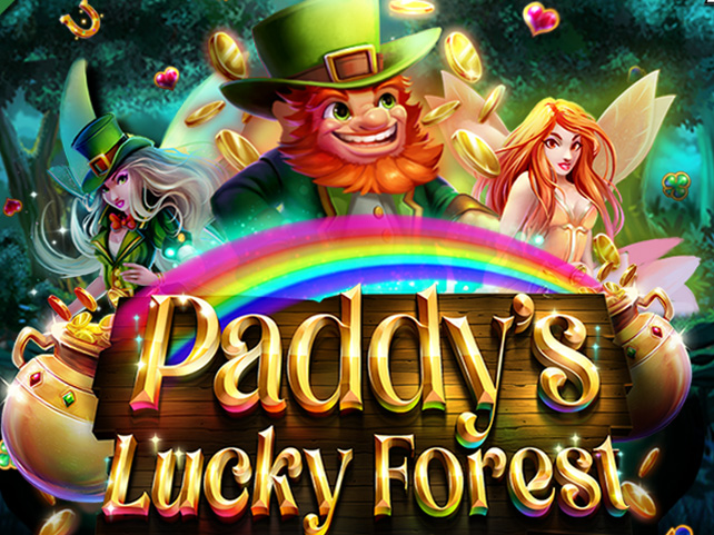 New Paddy's Lucky Forest has 3 Jackpots and Features RTG's New Slippery Wilds