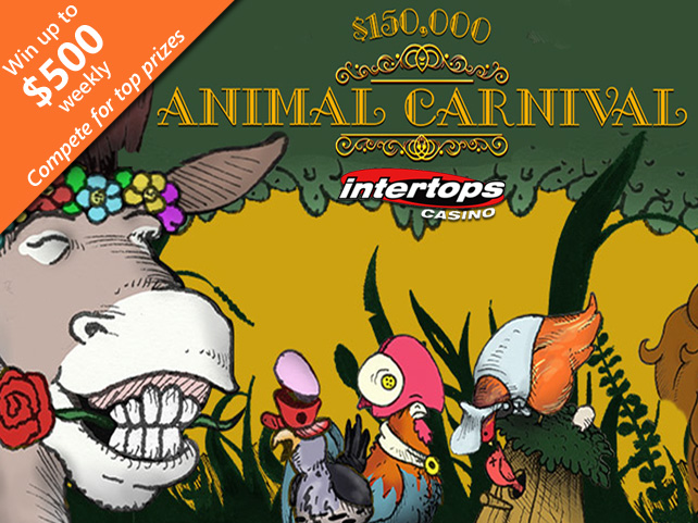 Compete for $150,000 in Prizes during Animal Carnival Bonus Contest