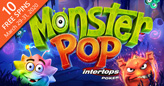 New Monster Pop “Cluster” Slot at Intertops Poker Has a Unique Expanding Grid