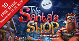 Intertops Poker Giving 10 Free Spins on New Christmas Slot Game