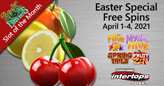 Easter Special Bonuses Include 80 Free Spins with No Deposit Required