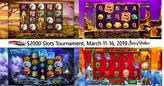 Slots Champs Win Prizes up to $400 during $2000 Slots Tournament 