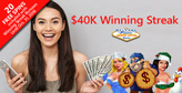 Player Will Pay Some Bills After $40K Winning Streak