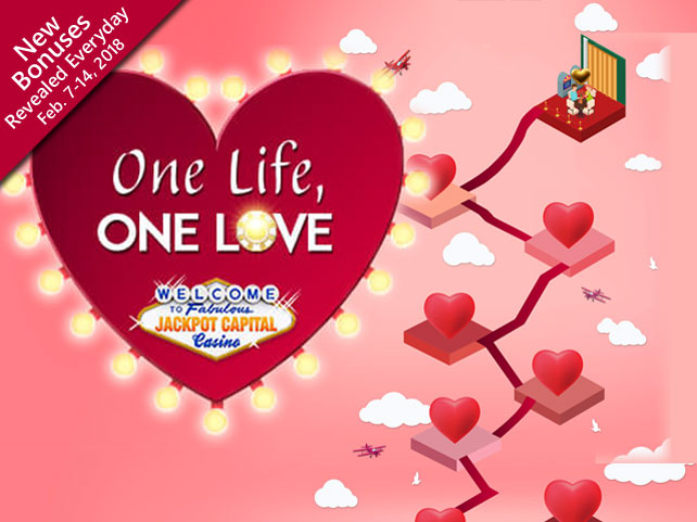 Celebrate love with Jackpot Capital Casino