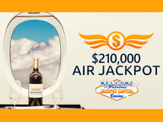 Air Jackpot now on at Jackpot Capital Casino