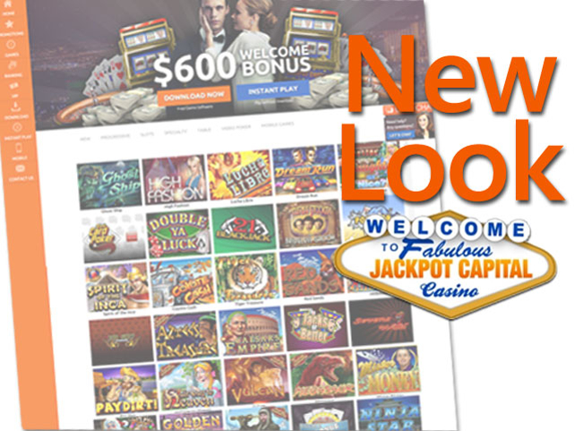 New look for Jackpot Capital Casino