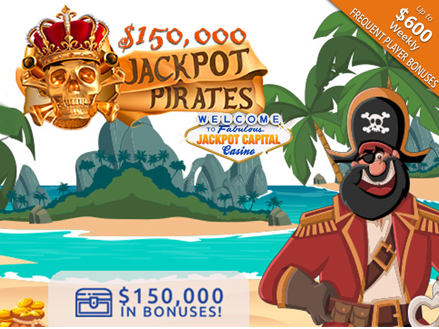 Jackpot Capital Casino launches Jackpot Pirates