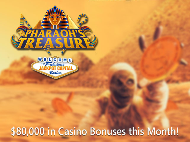 Explore ancient Egypt at Jackpot Capital Casino