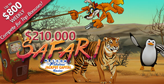 Jackpot Capital Casino offers Safari campaign