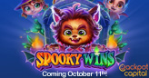 Jackpot Capital Casino Giving 20 Free Spins on ‘Spooky Wins’, Its New Halloween Slot