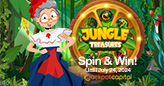Explore depths of the Costa Rican Wilderness in Jackpot Capital’s “Jungle Treasures” Bonus Wheel on Three Wild Spin Logic Slots