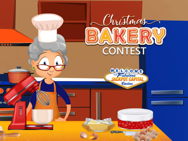 Christmas Bakery Bonus Contest Awarding Daily Bonus Prizes