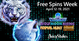 Take a Walk on the Wild Side During Free Spins Week