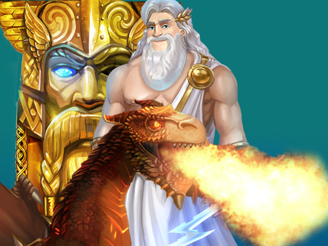 Juicy Stakes Casino Giving up to $500 Cash Bonuses for 3 Mythical Slots from Nucleus Gaming --  Plus Free Roulette Bets
