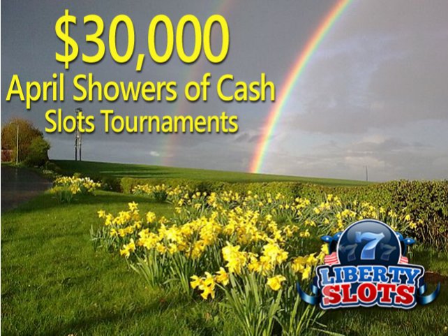 Win a share of $30,000 at Liberty Slots