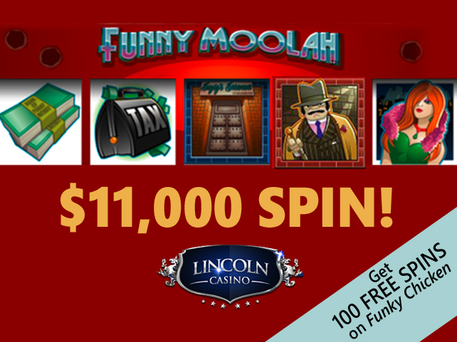 Funny Moolah pay-day at Lincoln Casino