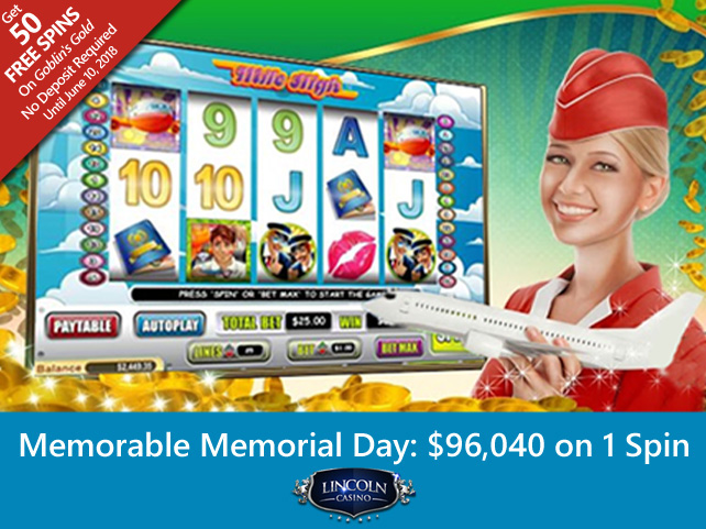 Lincoln Casino Player's Memorial Day Winning Streak included $96K Spin