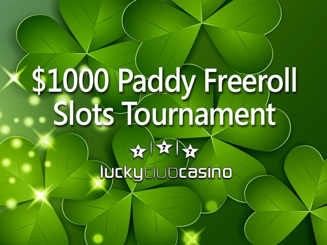Celebrate St Pat's Day with Lucky Club's $1000 Tournament Freeroll