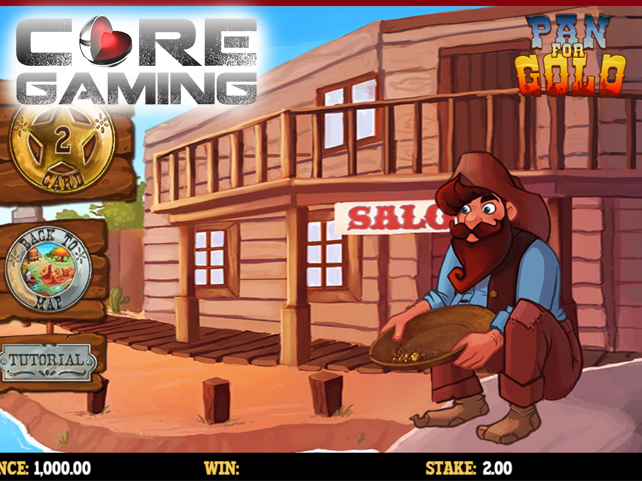 Core Gaming premieres Pan For Gold