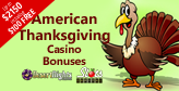 Duo running Thanksgiving deposit bonuses